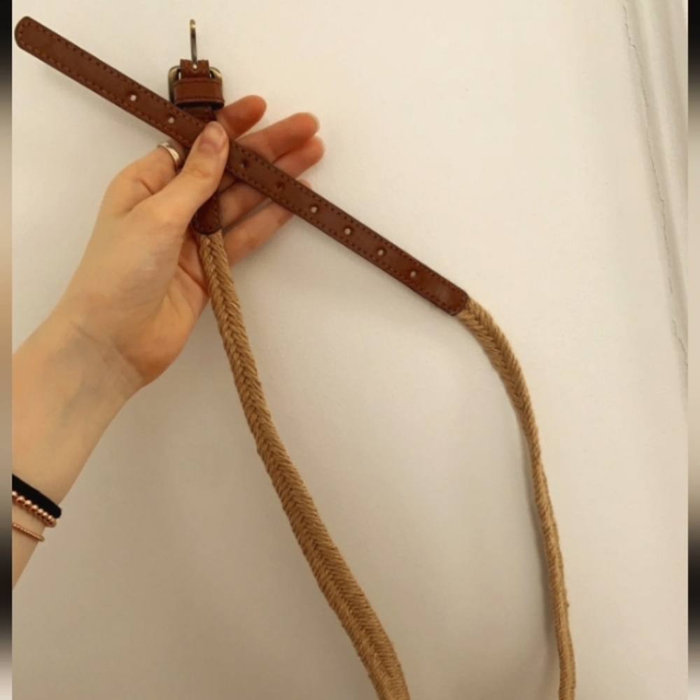 Skinny Jute Belt - Picture 2 of 4